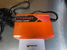 Propart 48V Golf Cart Battery Charger 15A w/ Trickle Mode   3-Pin Club Car