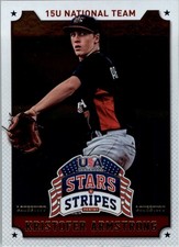 2015 USA Baseball Stars & Stripes Longevity Retail Gold #60 Kristofer Armstrong