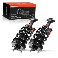 2x and Coil Spring Assembly Compatible with Chevy and GMC Vehicles Front Strut