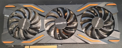 GIGABYTE Geforce GTX 1080 1080MHz 8GB DDR5 Gaming Graphics Card PARTS ONLY
