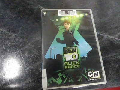 BEN 10 ALIEN FORCE VOL 7 DVD EX RENTAL TESTED