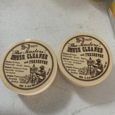 #ad Lot Of 2 Masters Brush cleaner preserver 2.5oz $29.99
