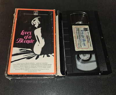 Loves Of A Blonde (VHS, 1965) Milos Forman Czech Comedy Rare RCA Side Loader OOP