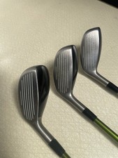 Set of Titleist 585H Hybrids. All With Aldila NV 85 Regular Shafts. 19 21 24 Deg