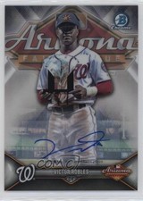 2018 Bowman Chrome 2017 AFL MVP Short Print /100 Victor Robles #AFLS-VR Auto 9hx