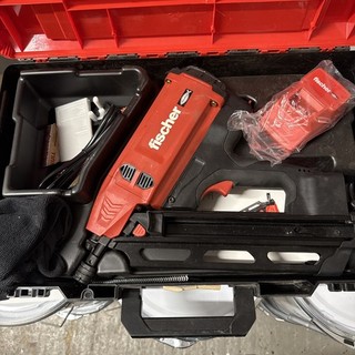 Fischer FGW90F Gas Actuated Fastening Nail Gun Charger And Lead Spares/Repair