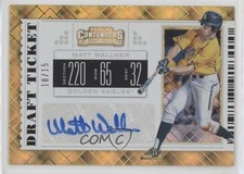 2019 Panini Contenders Draft Picks Diamond Ticket /15 Matt Wallner #40 Auto 6fs