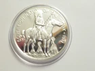 Vintage .8 oz .999 silver round, 1971 Sovereign Nation of the Sioux (Rosebud)
