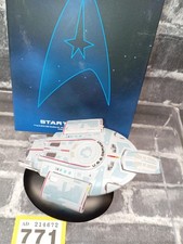 Eaglemoss Star Trek USS Defiant NX-74205 Diecast Model with Stand Y771BB