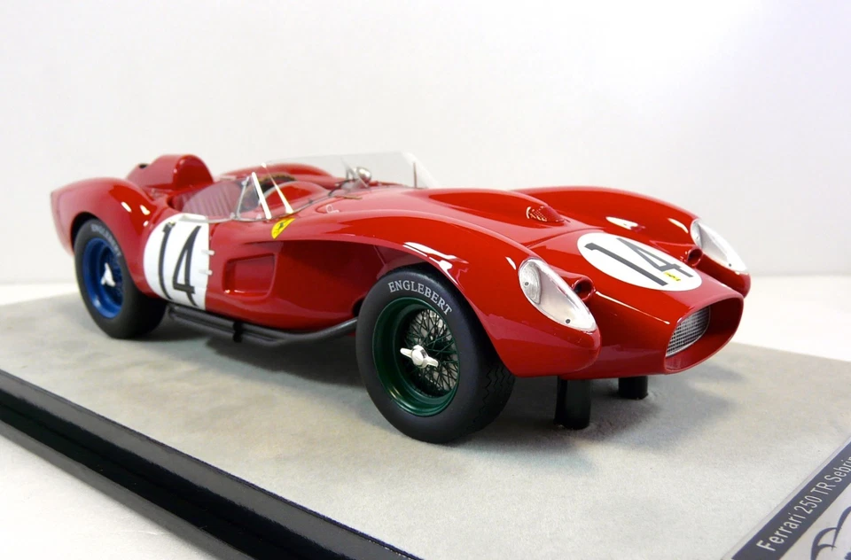 FERRARI 250 TR  12h Sebring 1958  Hill Collins WINNER   LTD TECNOMODEL 1:18 - Immagine 2 di 4