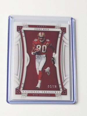 Panini National Treasures 2022 Jerry Rice San Francisco 49ers NFL /99