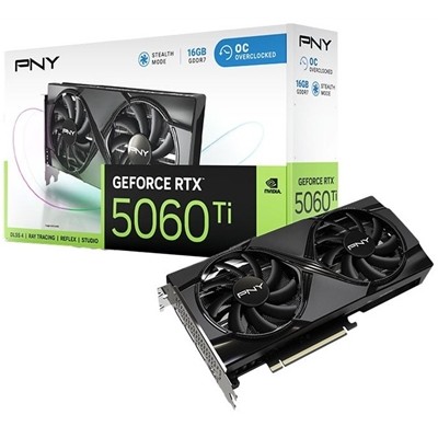 Pny Nvidia Geforce Rtx 5060 Ti Dual Oc 8Gb Gddr7 Grafikkarte 4608 Cuda Kerne 2