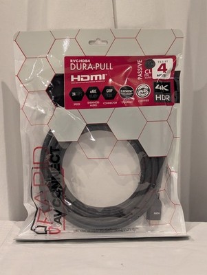 New HDMI cable 13 ft 4 m High speed with Ethernet 24 GBPS eARC 4K HDR certified