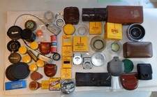 Vintage Photography JUNK DRAWER - Assorted 50 ItemsUntested - As-is