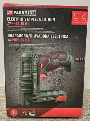 Parkside Electric Staple/nail gun PHET15B1 CORDED NEW