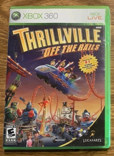 Thrillville Off the Rails XBOX 360  Microsoft - Used