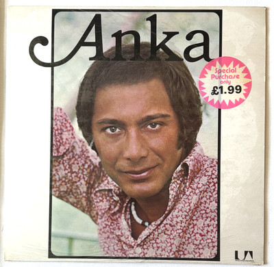 Paul Anka Anka LP vinyl UK United Artists 1974 UAG29683 Mint (Still in Shrink )
