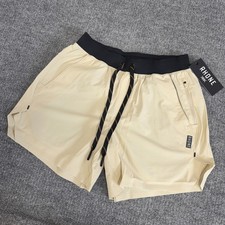 Rhone Shorts Men Small Sandstone Tan 5 Invict...