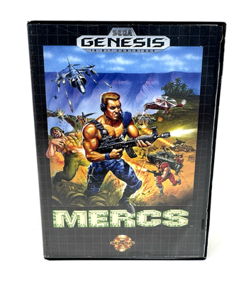 #ad Mercs SEGA Genesis Tested FREE Shipping $31.00