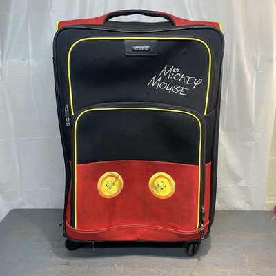 Disney Mickey Mouse Pants Rolling Luggage Suitcase American