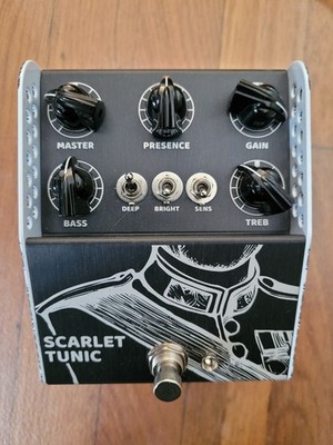 Thorpy FX Scarlet Tunic analog amp emulator overdrive preamp