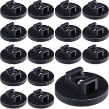 Magnetic Zip Tie Mount Base Black Magnetic Cable Clips Wire Holder Multipurpose