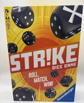 STRIKE Dice Game 2020 Ravensburger Ages 8-99, 2-5 Players BRAND NEW FACTORY SEAL