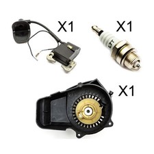 Mini Moto Pullstart Ignition Coil Spark Plug Minimoto Quad Bike Dirtbike Dirt 49