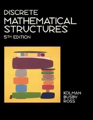 Discrete Mathematical Structures Hardcover