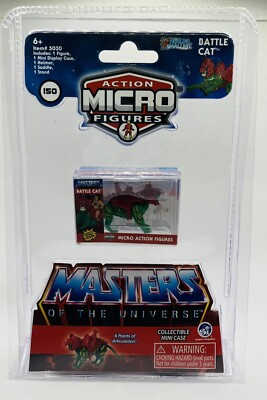 World's Smallest Masters of the Universe Battle Cat Action Micro Figures NEW