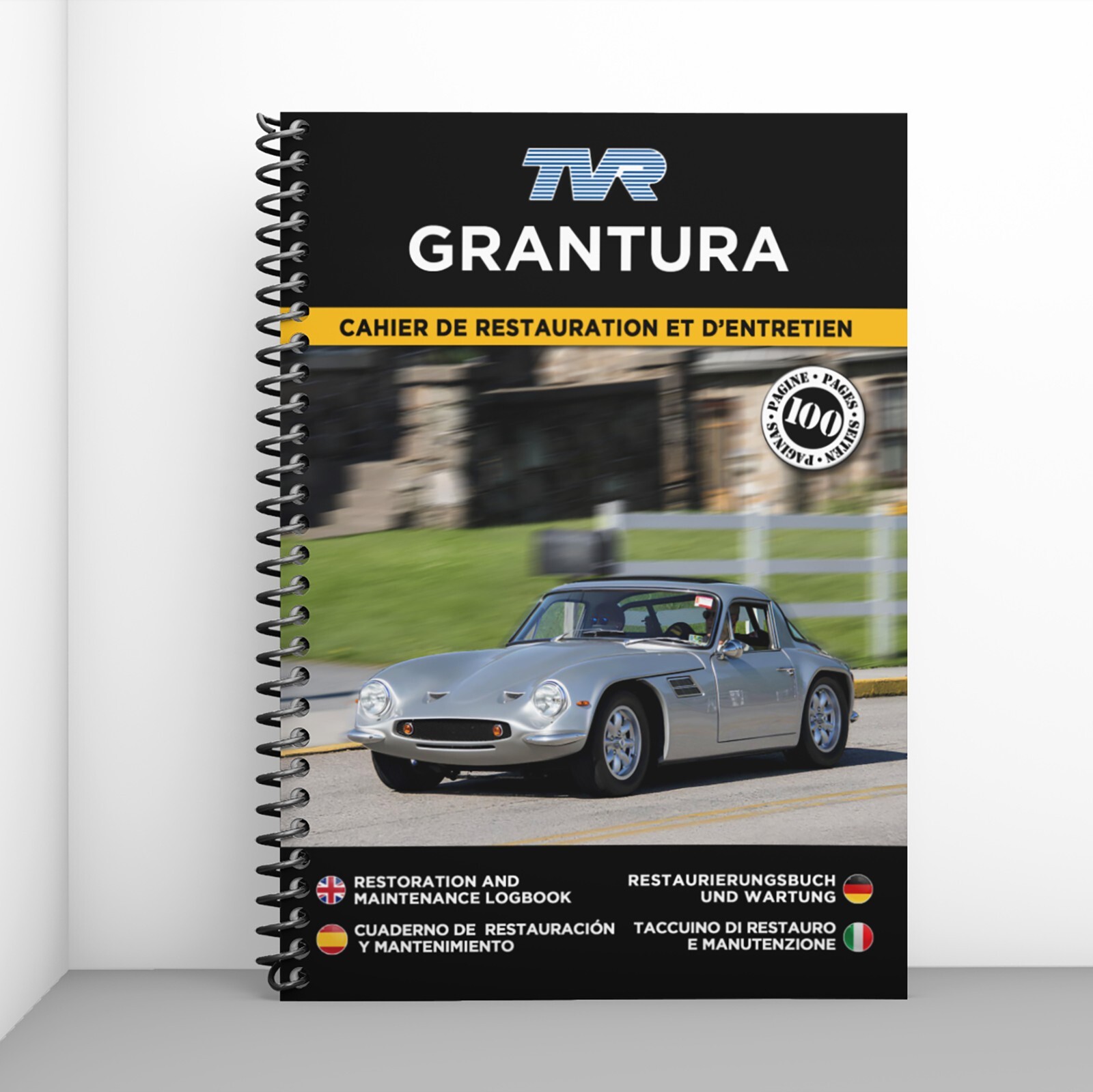 TVR Grantura : cahier de restauration mécanique, carnet entretien auto collection