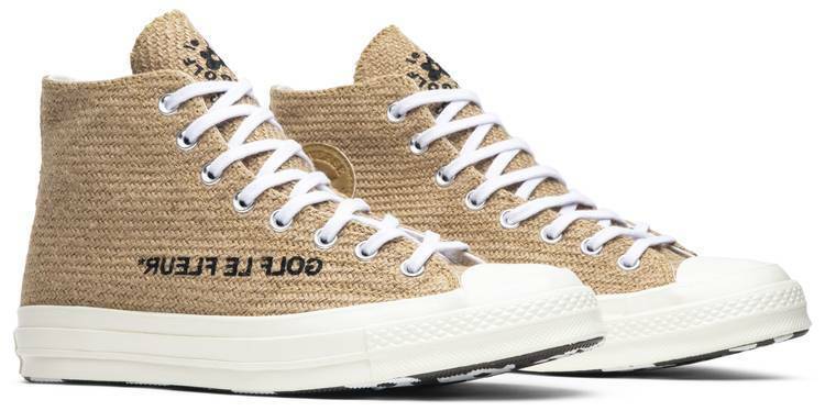 Converse x Tyler The Creator Golf le Fleur Chuck 70 Hi 163168C Burlap White  Tan