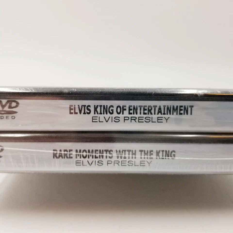 NEW Elvis Presley King of Entertainment & Rare Moments With The King 2 DVD Set - Image 4 of 4