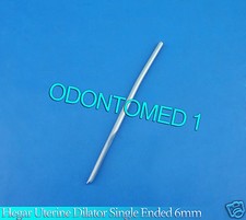 Hegar Uterine Dilators Single Ended 6mm Surgical Gynecology Instruments