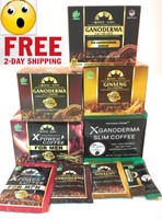 Coffee King Black Ganoderma, Latte, Ginseng, Weight Loss & Men's Coffee 5 Boxes Coffee King Black Ganoderma, Latte, Ginseng, Weight Loss & Men's Coffee 5 Boxes