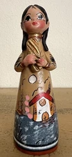 Mexico Nativity Woman Replacement House Dress Clay Figure
