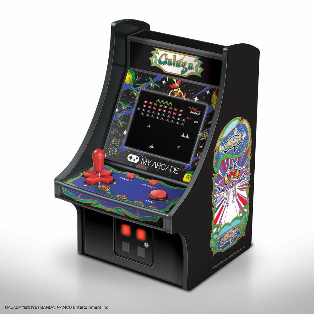 Galaga アーケードゲーム レトロ BANDAI NAMCO Arcade game mini Retro Arcade Gallaga DGUNL