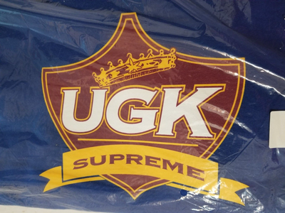 Supreme UGK Hooded Sweatshirt Royal SS24 Size Medium NEW IN HAND 