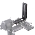 Vertical Quick Release Plate L Bracket for DJI Ronin RS2 RSC2 RS3 Pro Black