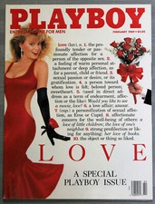 PLAYBOY FEBRUARY 1989 - PLAYMATE SIMONE EDEN - YEAR IN SEX PICTORIAL