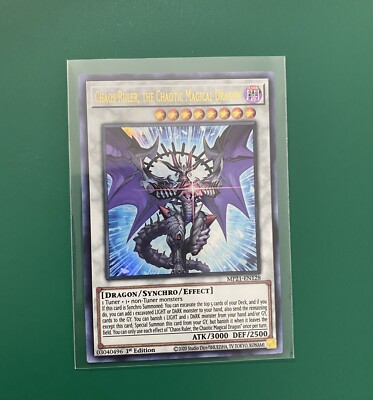 Yugioh! Chaos Ruler, the Chaotic Magical Dragon - MP21-EN128 - Ultra Rare - 1st | eBay Yugioh! Chaos Ruler, the Chaotic Magical Dragon - MP21-EN128 - Ultra Rare - 1st | eBay