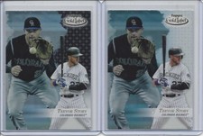 2017 Topps Gold Label Trevor Story Base And Black Parallel Class 1 Cards #3
