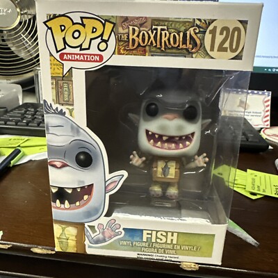 Funko Pop! Animations - The Boxtrolls: Fish #120 | eBay