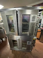 Used Hobart CN90-29 Commercial Double Stack Convection Oven 480V AS-IS