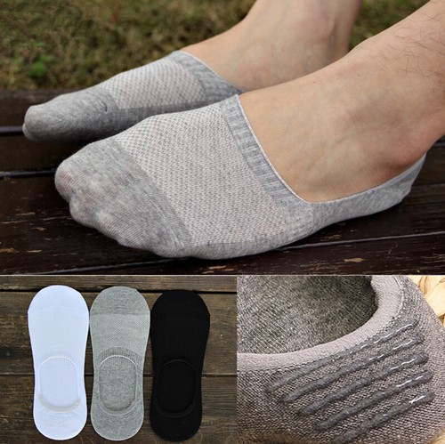 6er-Pack Herren No-Show Socken knöchelfest Baumwolle Freizeit Sport Atem Netz Sommer - Bild 2 von 21