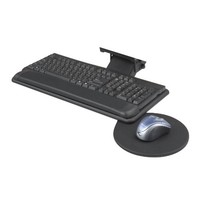 Safco Products 2135bl Adjustable Keyboard Platform With Swivel Mouse Tray, Black Safco Products 2135bl Adjustable Keyboard Platform With Swivel Mouse Tray, Black