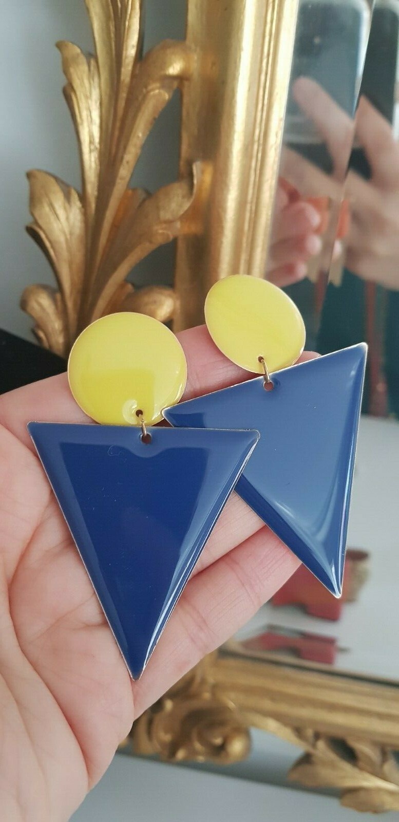 pendientes formas geométricas nuevos Blogger orecchini boucles earrings