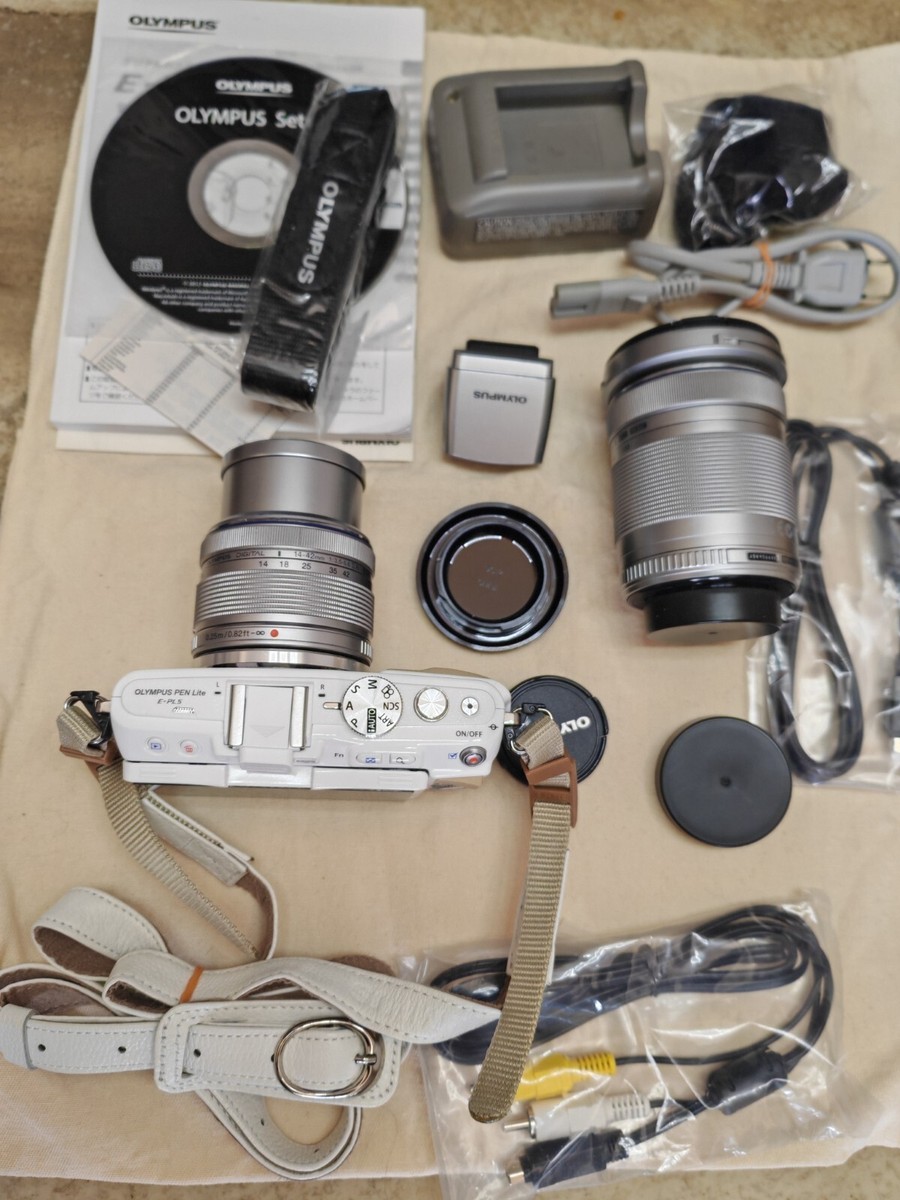 Olympus PEN E-PL5 16.1MP Digital SLR Camera - White (Body Only) | eBay