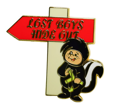 WDPN2150 Loungefly Disney Peter Pan Lost Boys Hide Out Opened Box Enamel Pin