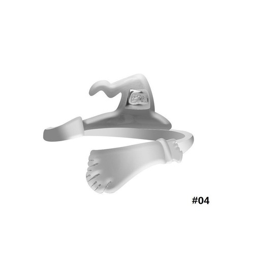 Fashion Halloween Adjustable Rings Metal Party Finger Ring Men Women Jewelry 1pc - Picture 13 of 17